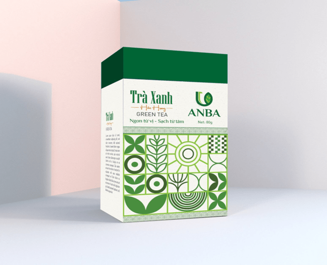 Green tea – ANBA box – 80gram – loose tea